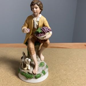 Vintage Homco Victorian Boy Figurines #1408